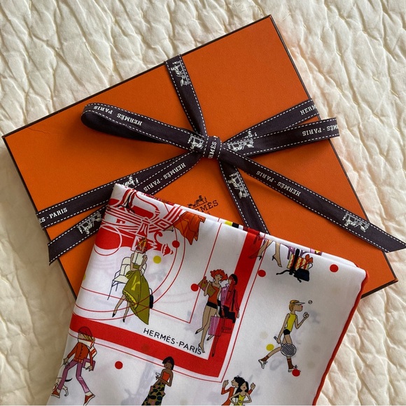 NWT Hermes Ex-Libris Les Parisiennes Silk Scarf - Picture 15 of 16